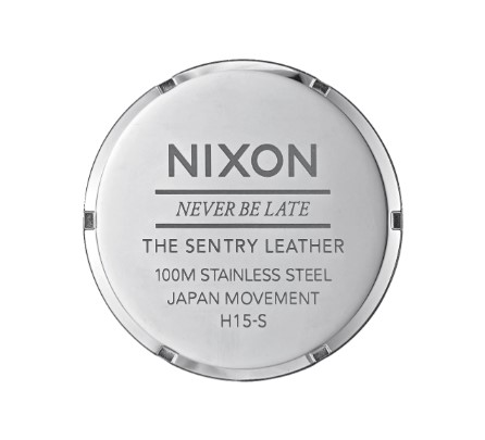Nixon Sentry Leather Blue Brown