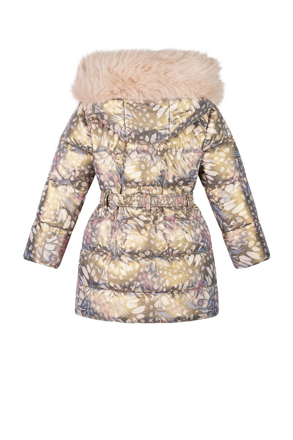 Le Chic gewatteerde jas beige