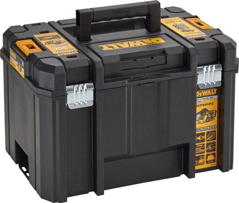 Dewalt DCP580NT - Accu Schaafmachine - Brushless 18V - XR Li-ion Basic Body in TSTAK - exclusief accu