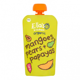 Ella's Kitchen Biologische mango's, peren en papaja's (vanaf 4 maanden)