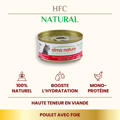 Almo Nature HFC Natural Huhn & Leber 70g