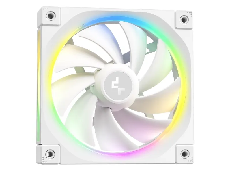 DeepCool LQ360 WH, Væskekølingssæt, 12 cm, Sort