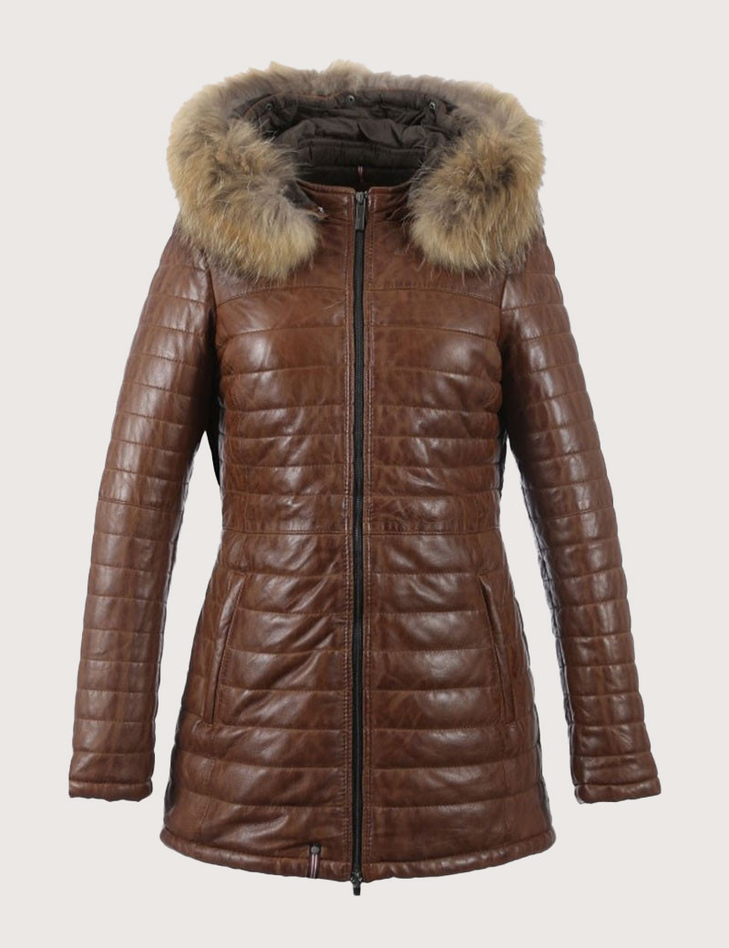 OAKWOOD DOUDOUNE POPPING MARRON