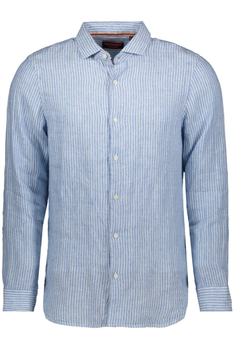 Superdry blauwe heren overhemd