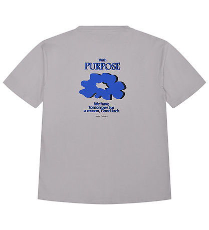Hound T-shirt - Light Grey m. Print
