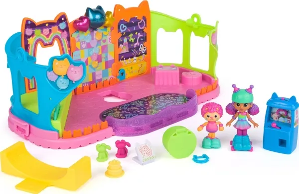 Gabby's Dollhouse Rooftop Roller Party Playset
