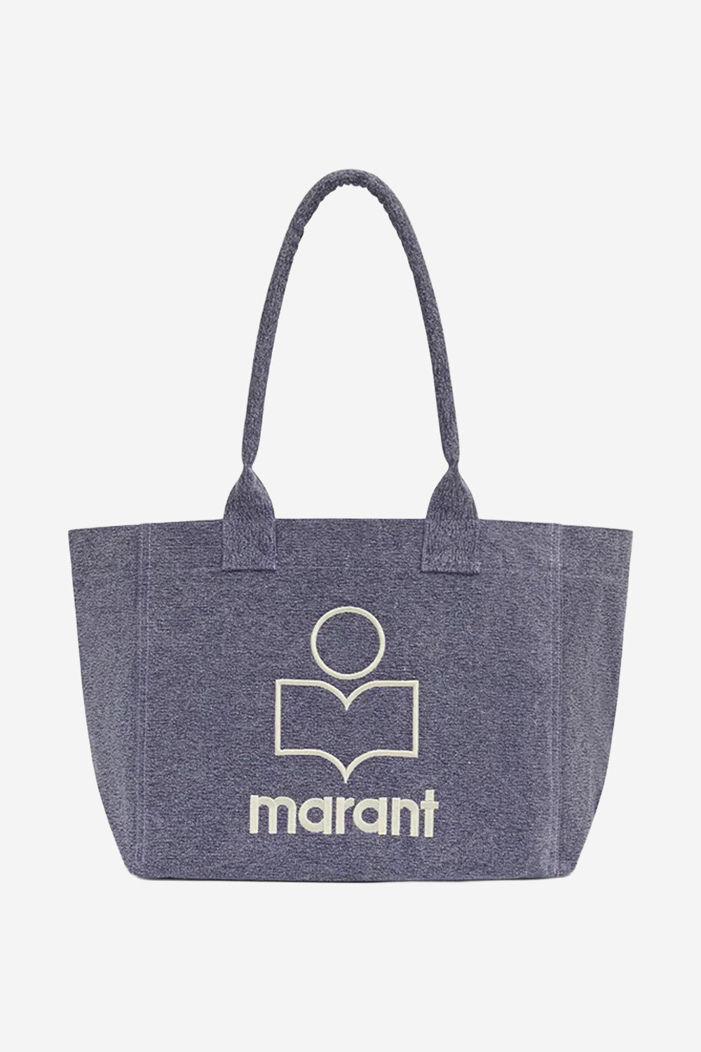 Yenky zipped cotton logo shoper