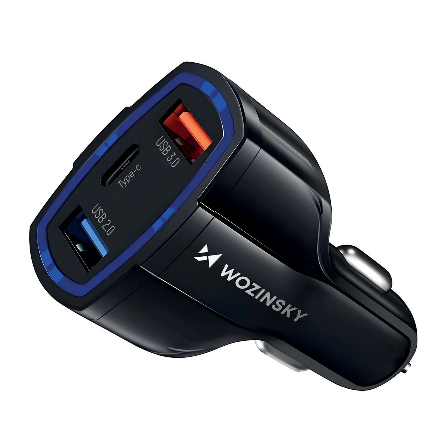 Autoladegerät USB x2 und USB C KFZ-Ladegerät