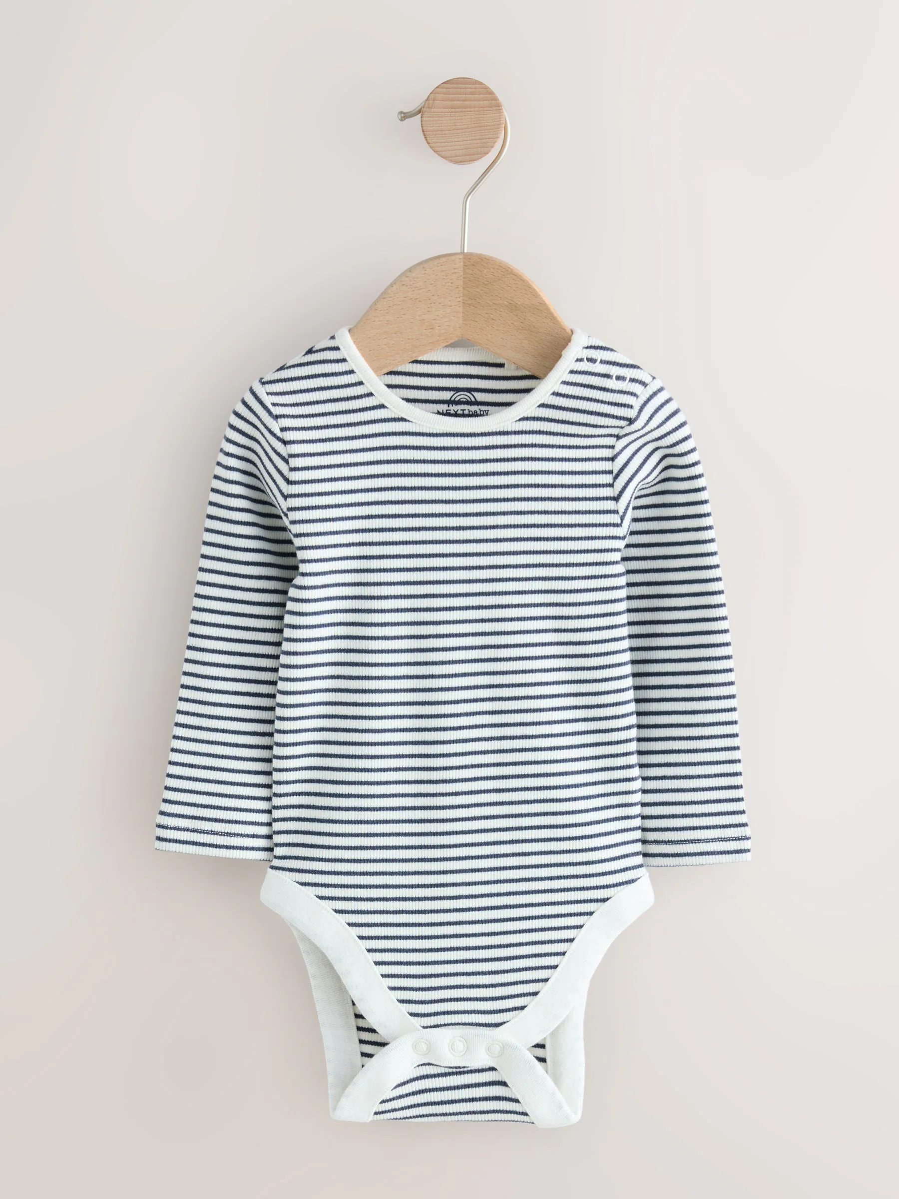 Blauw - Babyset van tuinbroek en rompertje (0 mnd-2 jr)
