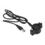 Oppladbar LED-varslingspuck IP65