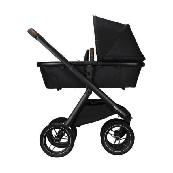 Dubatti One E5 Kinderwagen 2-in-1 - Black / Dark Brown - Sand