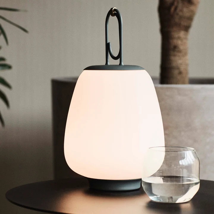 &Tradition - Lucca SC51 Portable Akku LED Outdoor-Leuchte, maroon