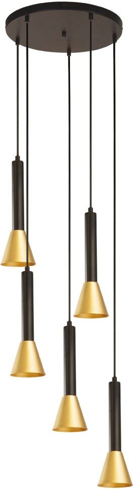 Hanglamp 13611-5BGO Signal ⌀37  x H28 cm