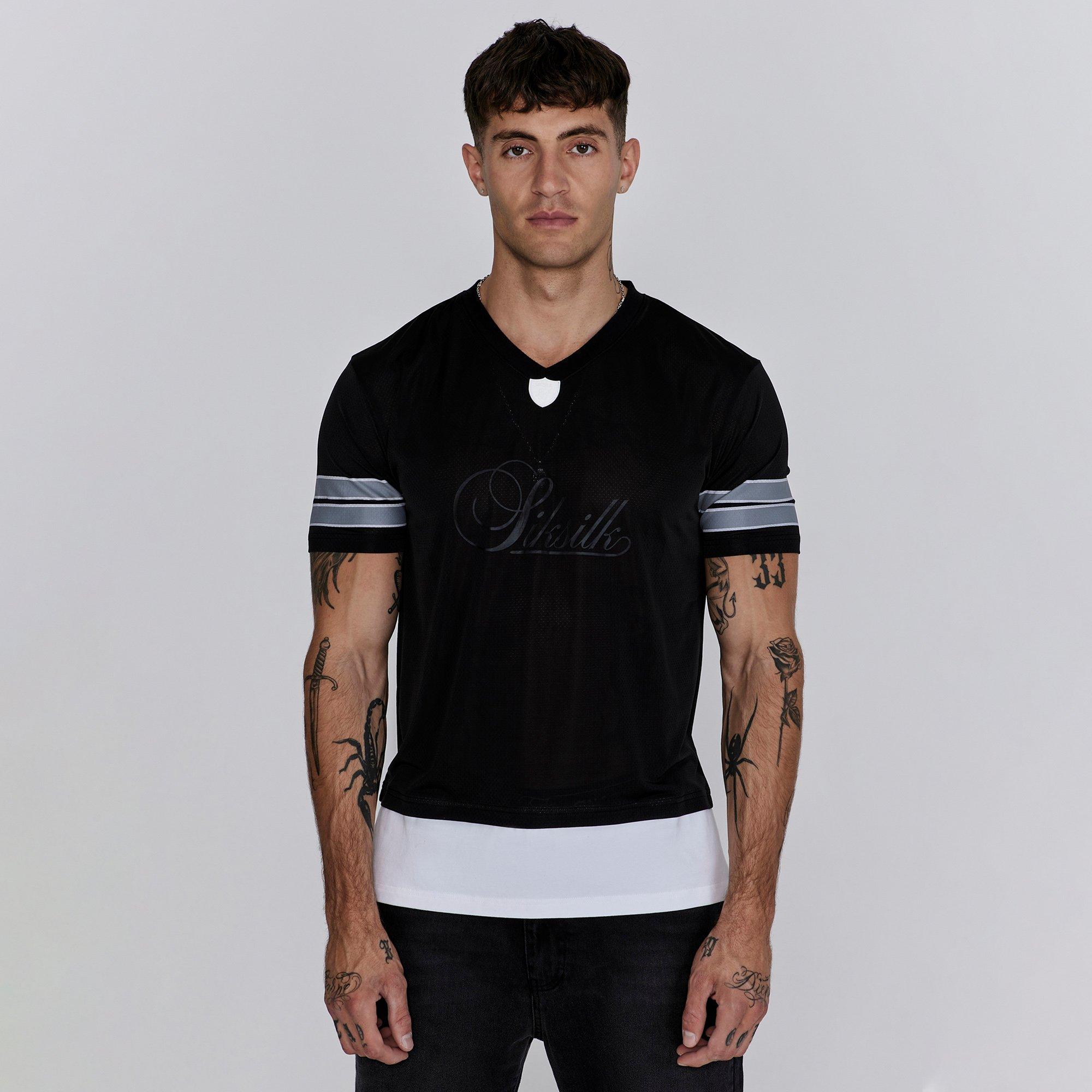SikSilk SilkSilk Sports T Shirt Mens