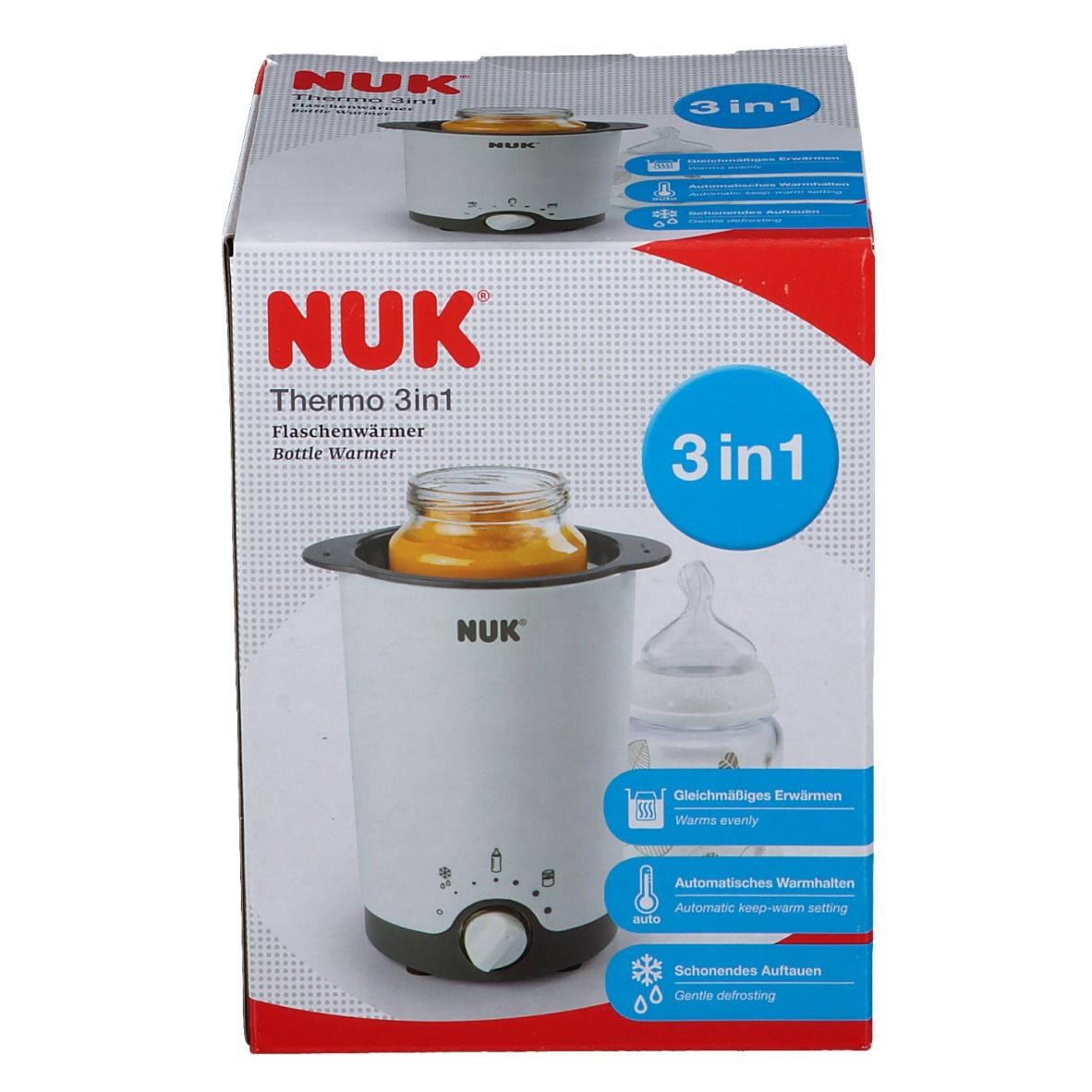 NUK Thermo 3 in 1 Flaschenwärmer