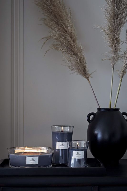 WoodWick Geurkaars Ellipse - Evening Onyx