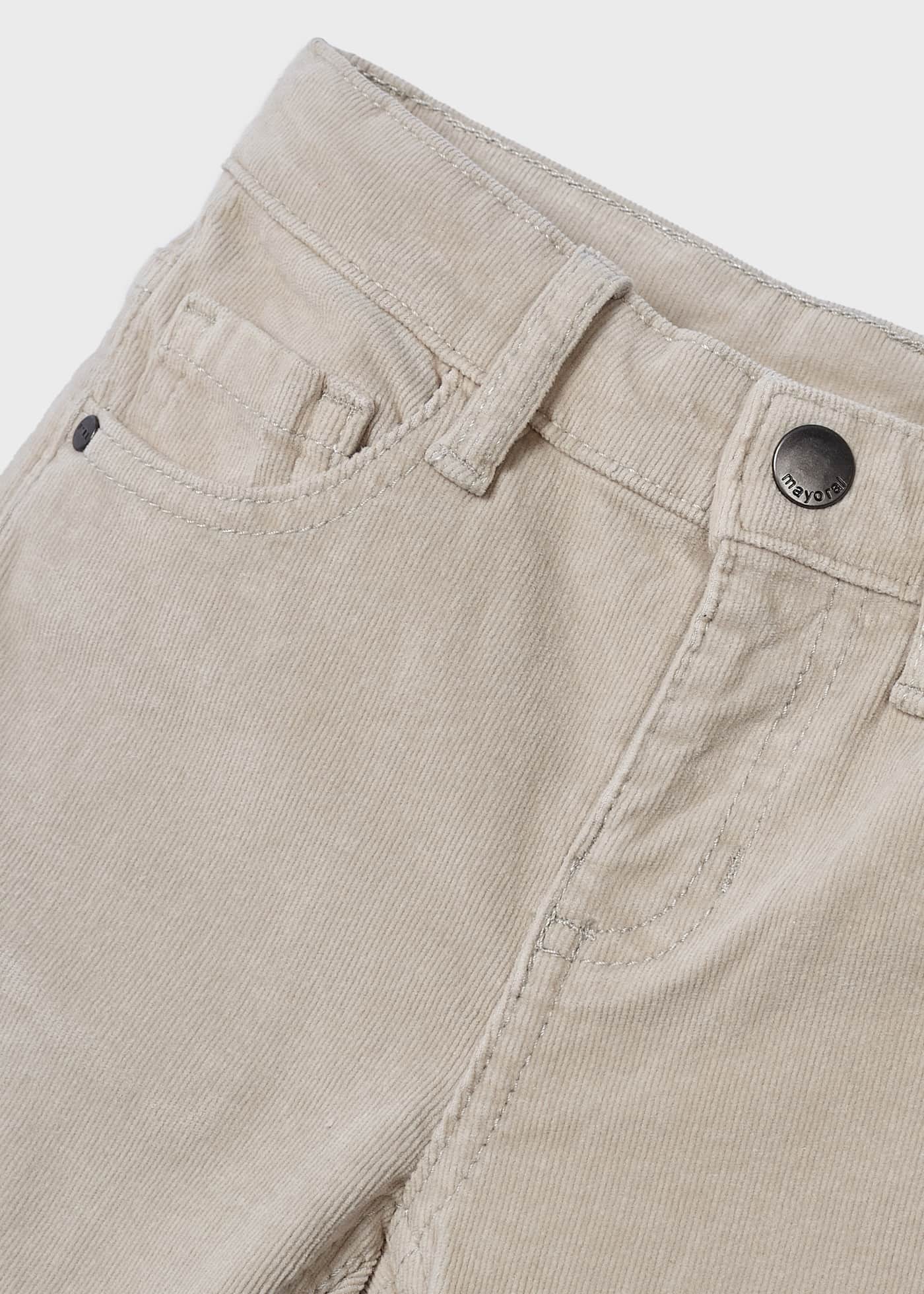 Calças de veludo cotelê slim fit Better Cotton para meninos