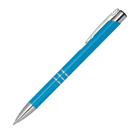 Macma 20 Kugelschreiber aus Metall / Farbe: hellblau