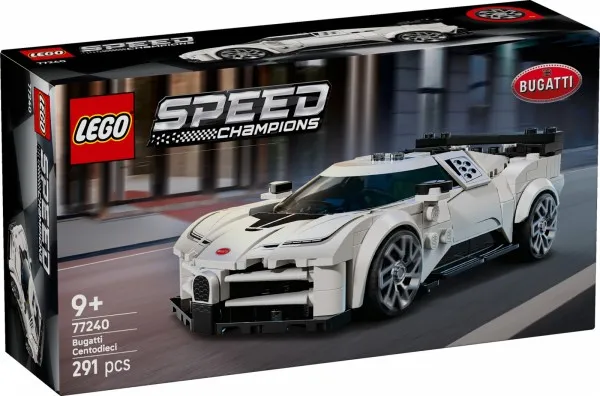 LEGO Speed Champions 77240 Bugatti Centodieci-hypersportsvogn