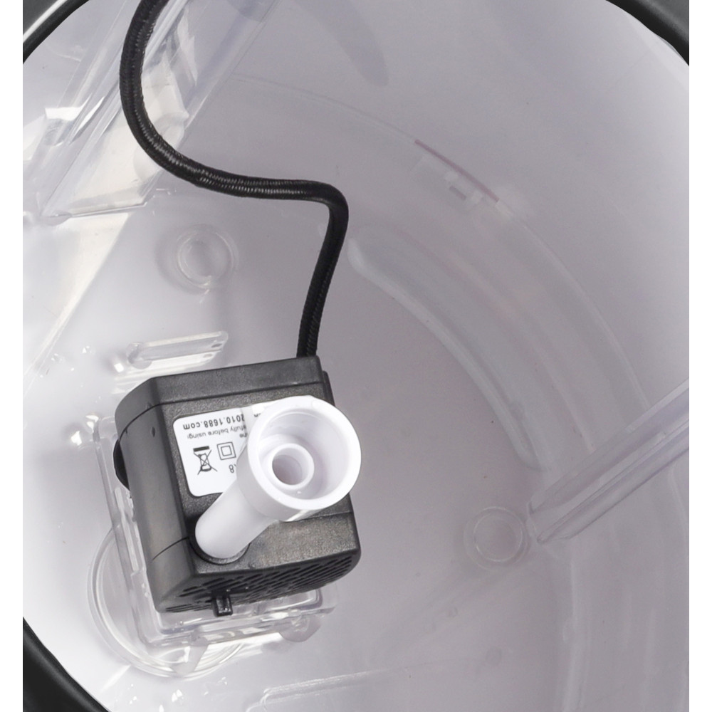 Fontaine sensor adriana noir 2 litres pour chat et chien.