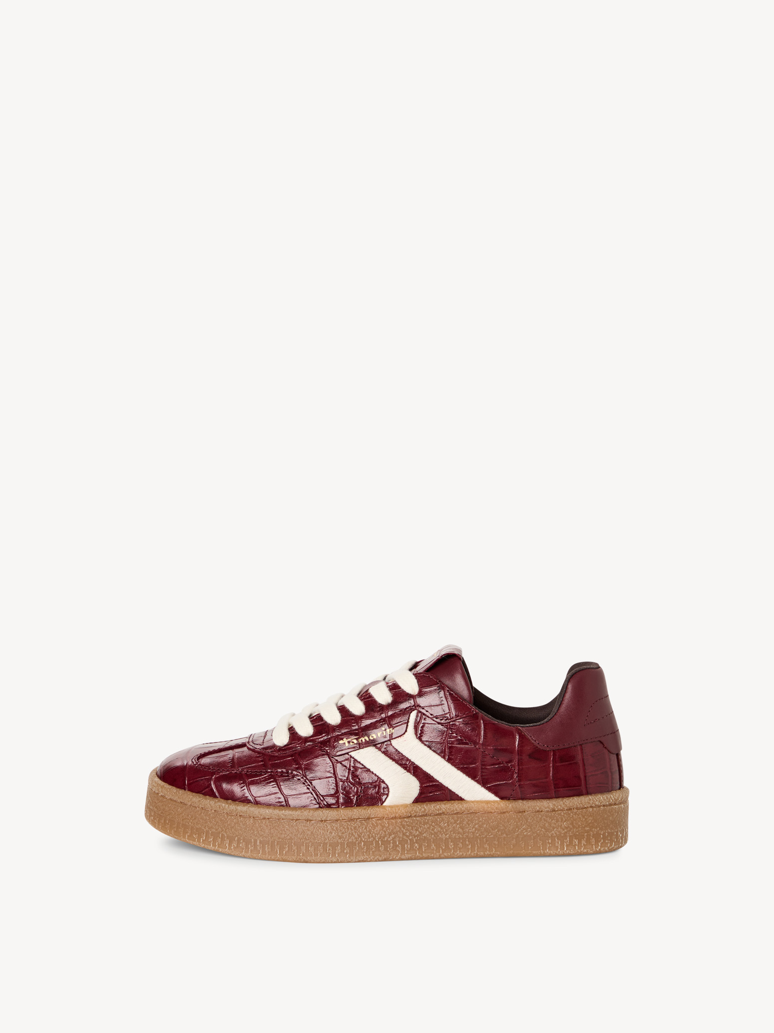 Leren Sneaker - rood