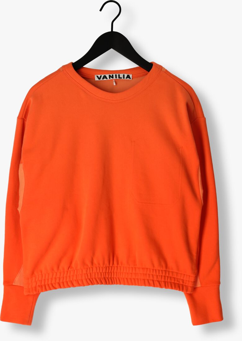VANILIA oranje vanilia trui flat utility sweater