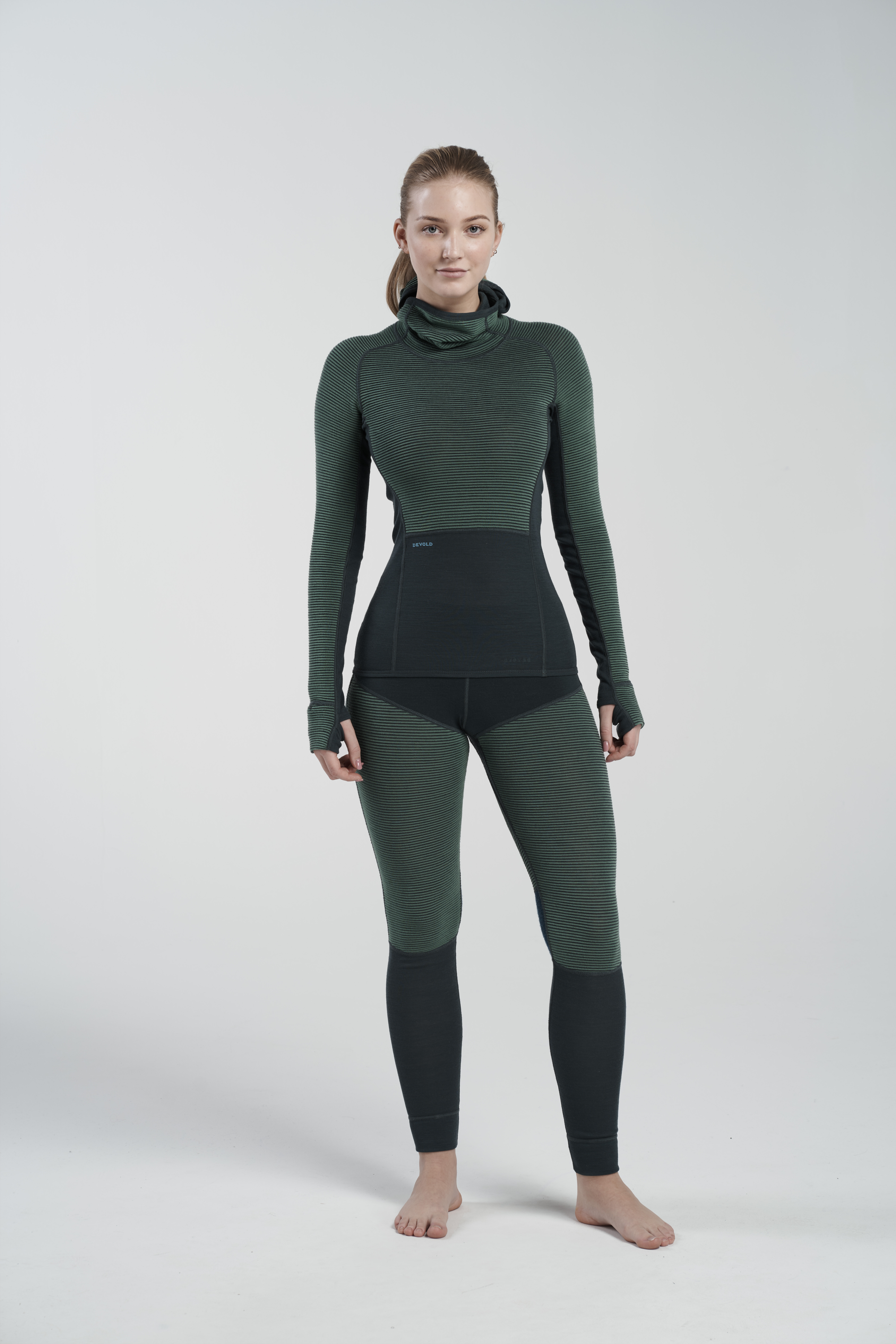 Tuvegga Merino Hoodie Dame Woods