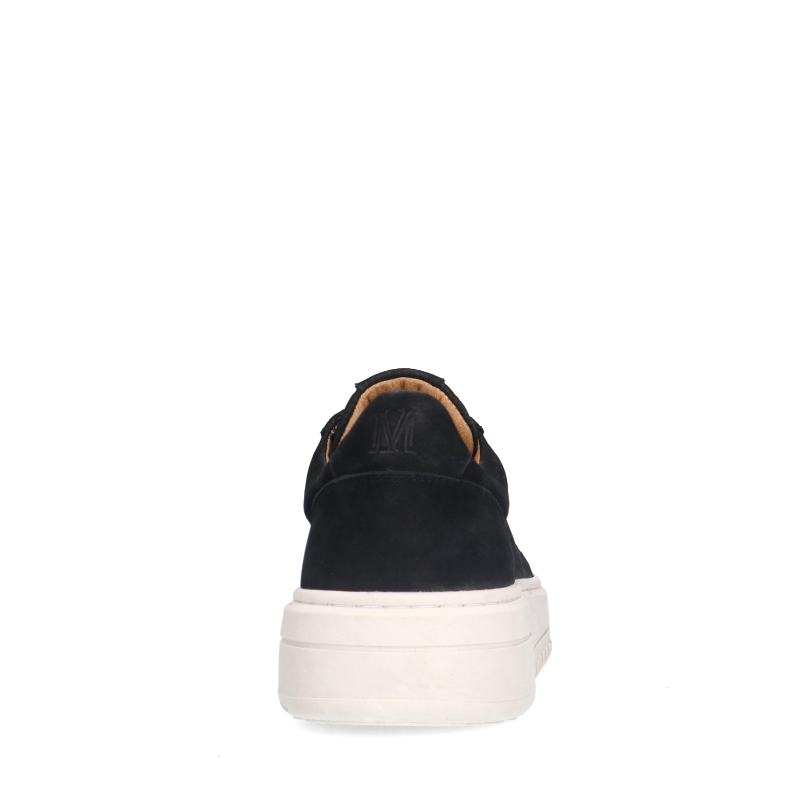 Zwarte nubuck sneakers