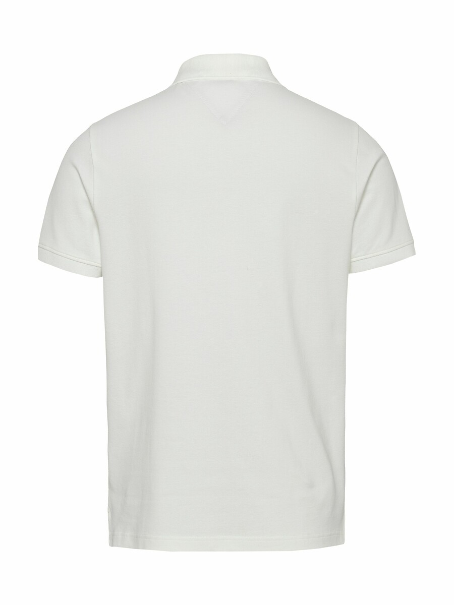 TOMMY JEANS<br>Polo slim-fit com listras coloridas