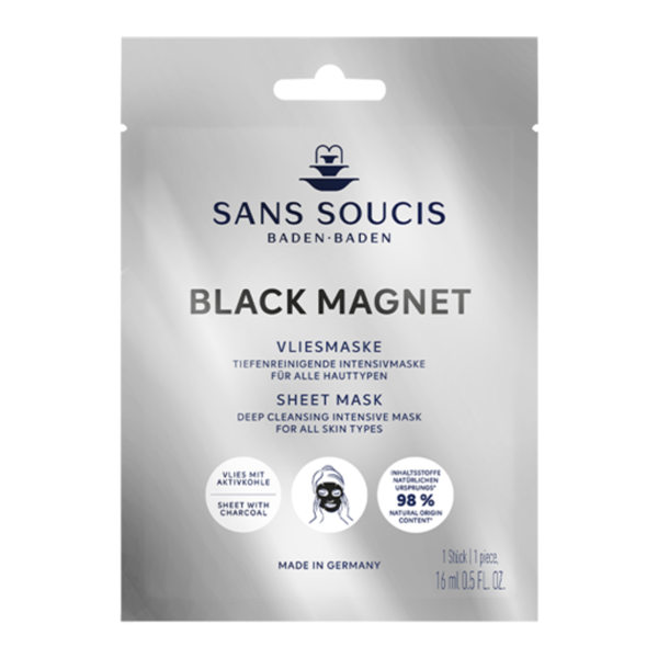 Sans Soucis Black Magnet Vliesmaske 1 Stk