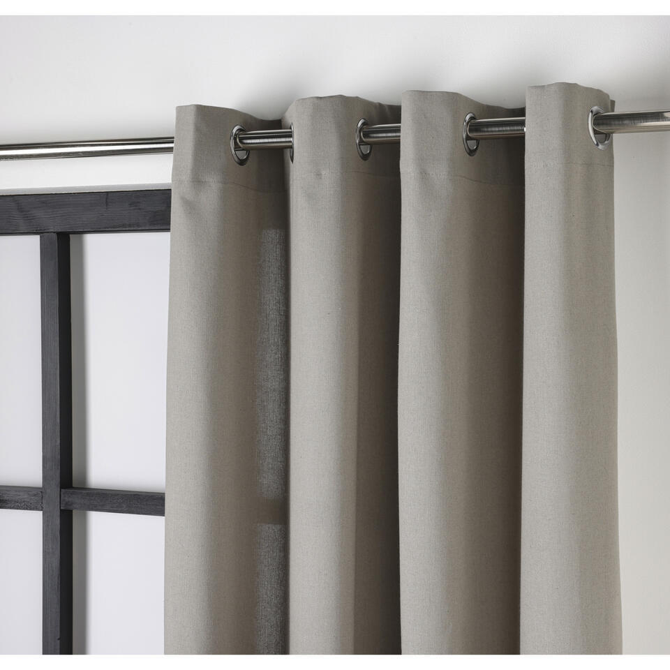 Kant en klaar gordijn Fama Taupe