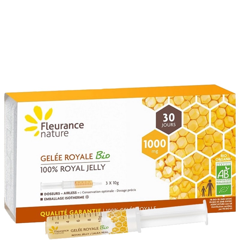 Coffret de gelée royale bio - Vitalité & tonus - 2 mois
