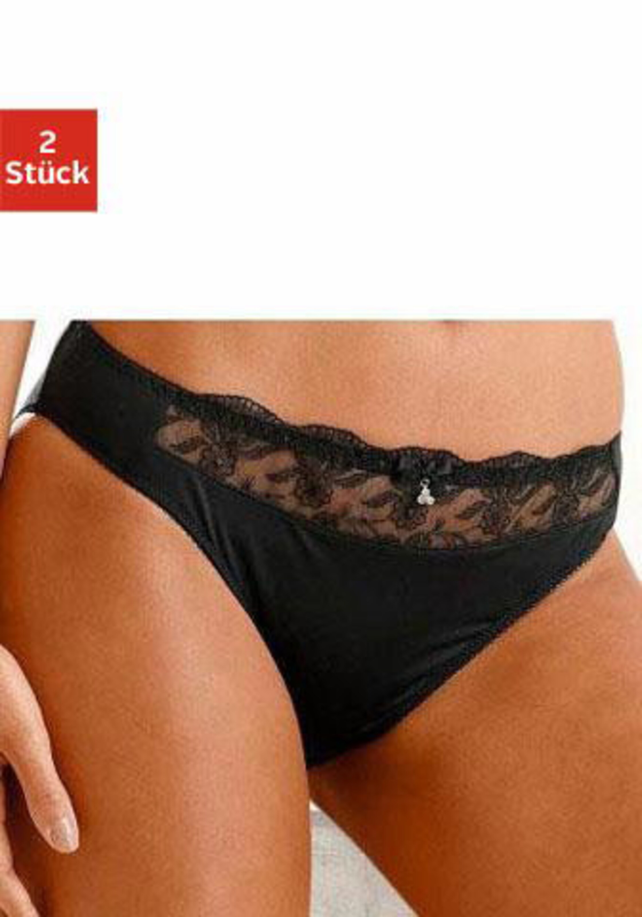 Nuance Slip in schwarz+weiß
