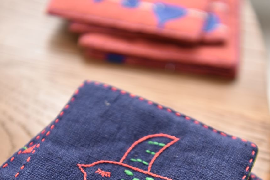 Embroidery Kingdom - Vogelbuidel DIY borduurset / borduurring / set (verschillende ontwerpen)