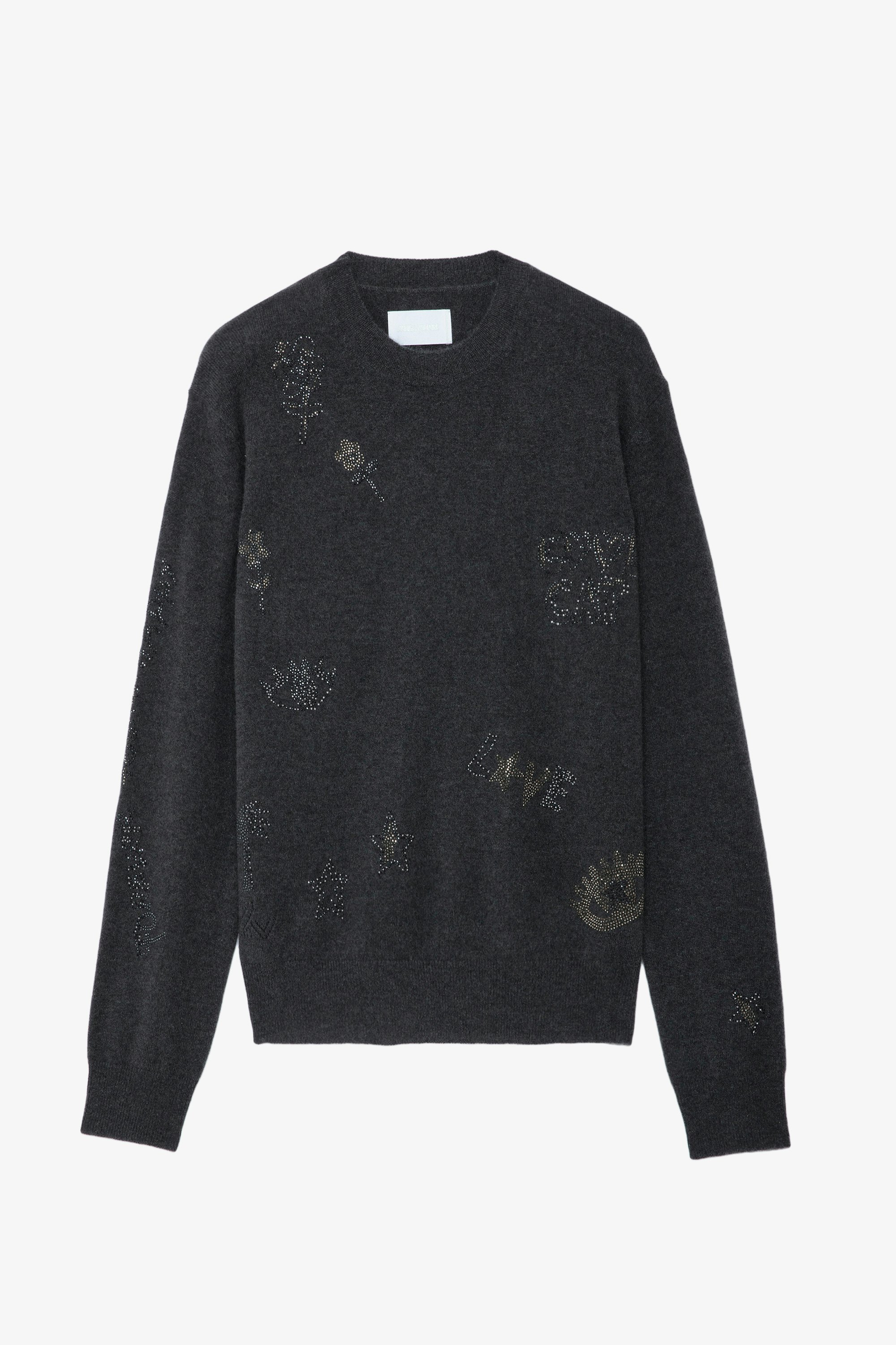 Pull Pravis Cachemire Strass