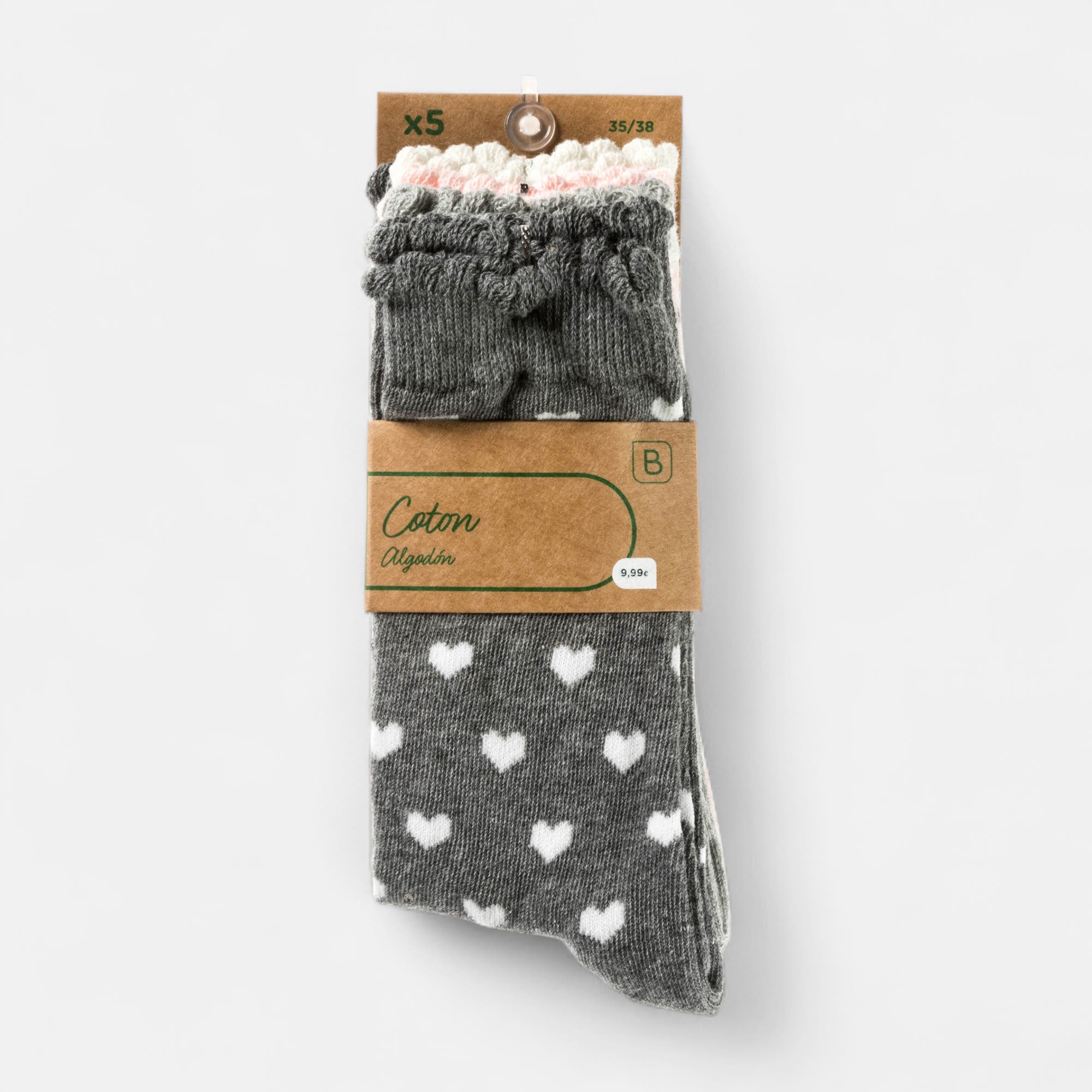 Chaussettes Enfant gris
