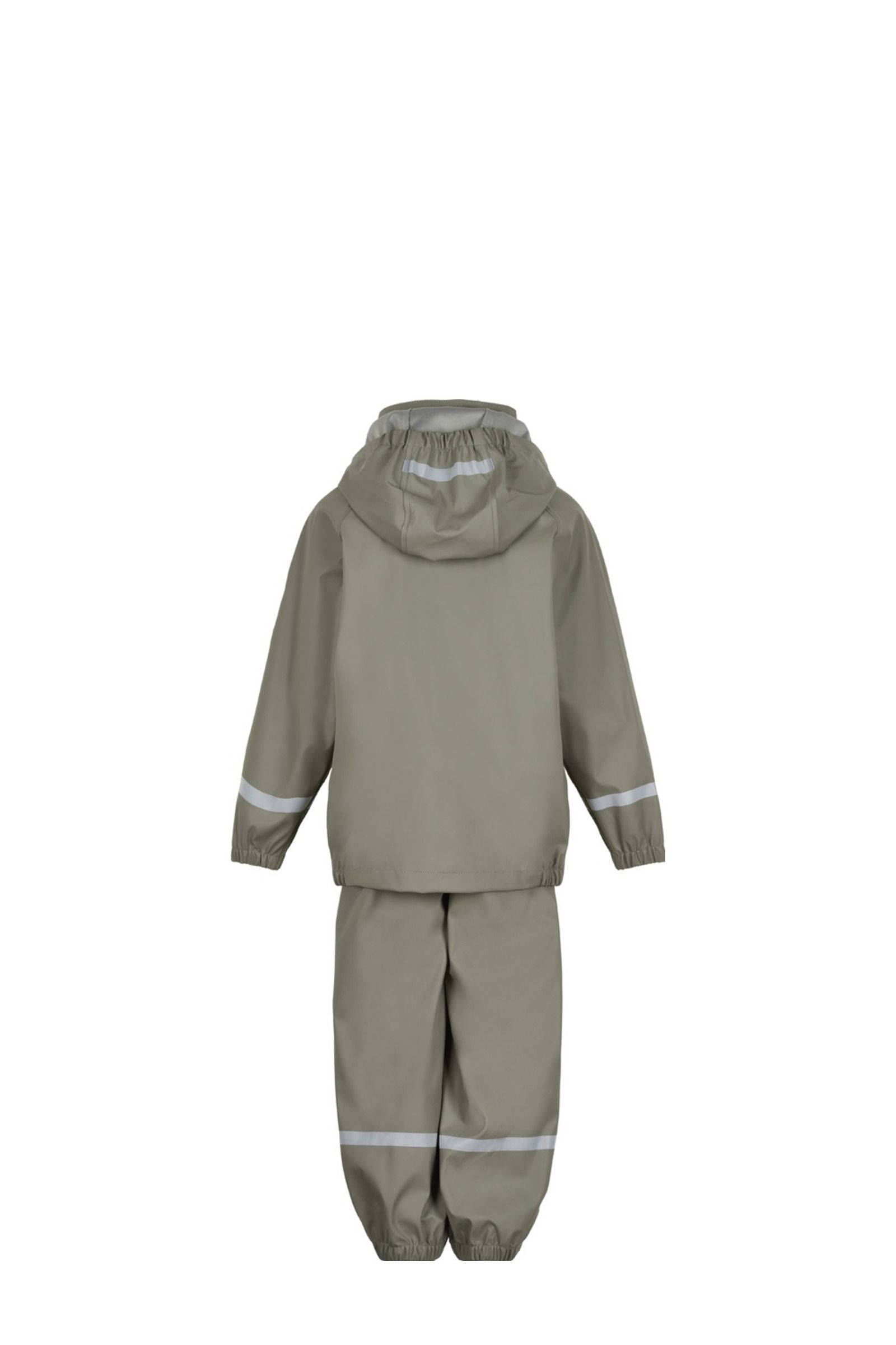 Color Kids regenpak Solid grijs