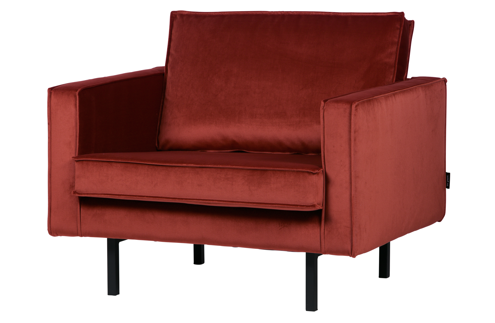 Fauteuil Rodeo Velvet - Chestnut