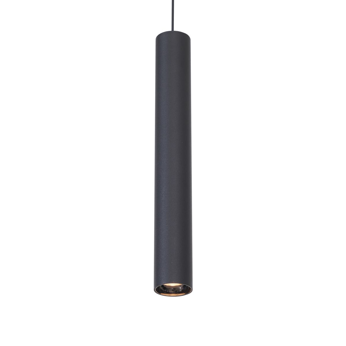 Modern railsysteem met 6 hanglampen zwart 1-fase - Magnetic Cassie