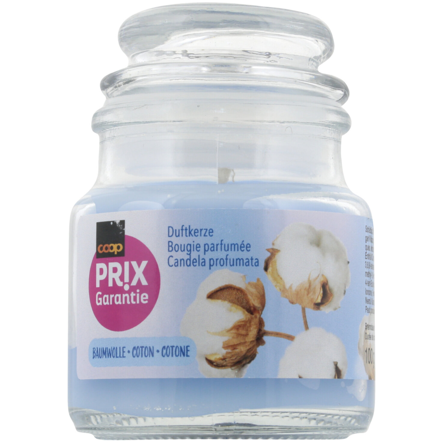 Prix Garatie Duftglas klein Baumwolle