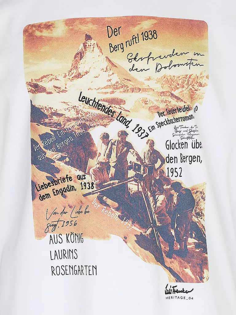 LUIS TRENKER Trachtenshirt LULUIS  weiss