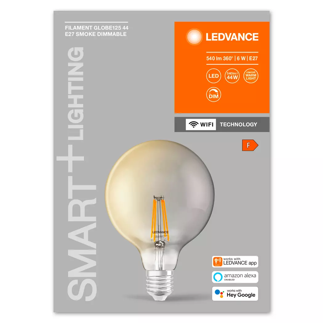 LED-Globeform E27/6 Watt/Energie F