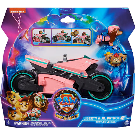 Paw Patrol Liberty og Poms køretøj
