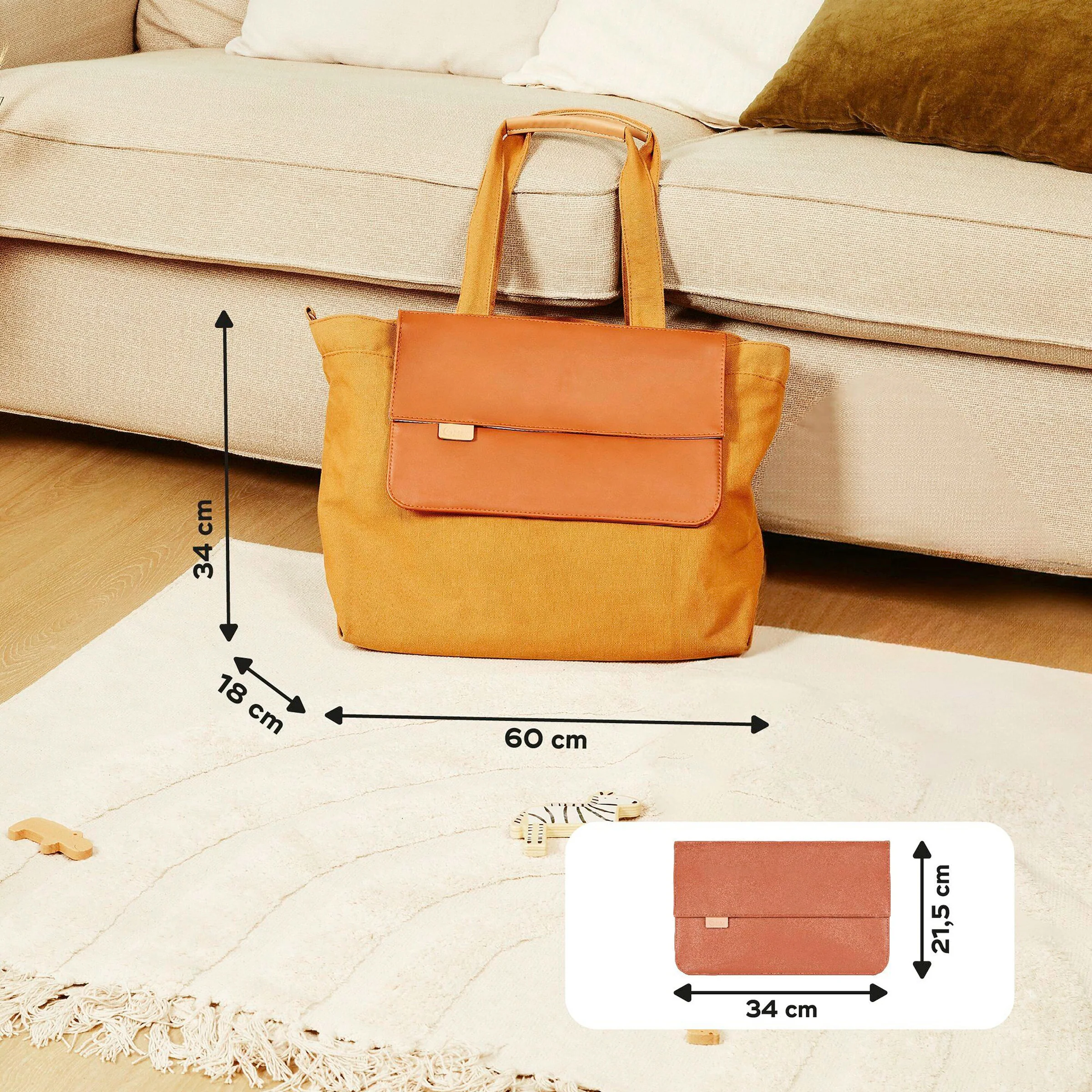 Babymoov Wickeltasche Tote Bag fancy