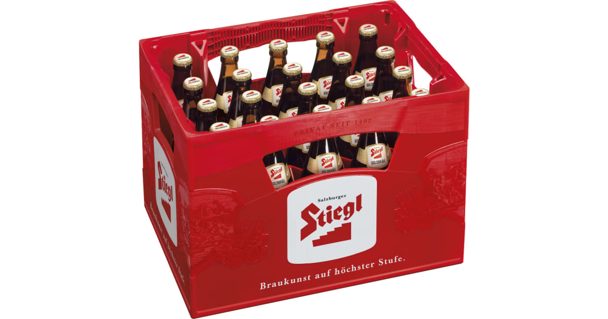 Stiegl Goldbräu Kiste 20x 0,5 Liter (Mehrweg)