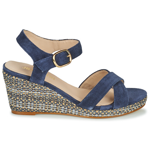 JB Martin - VANITY - CHEVRE VELOURS MARINE
