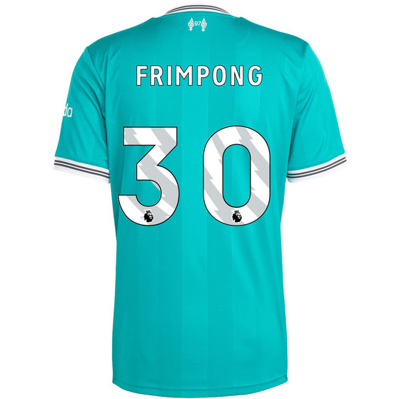 adidas Liverpool 3rd Shirt Frimpong 30 Kids
