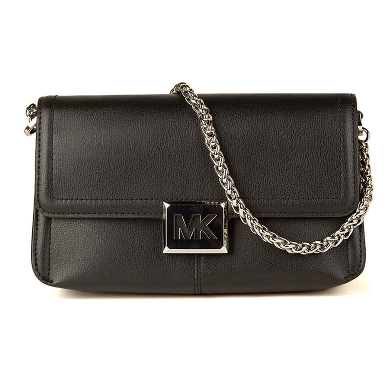 Michael Kors Sac bandoulière en Cuir Sonia noir - 26x16x7 cm
