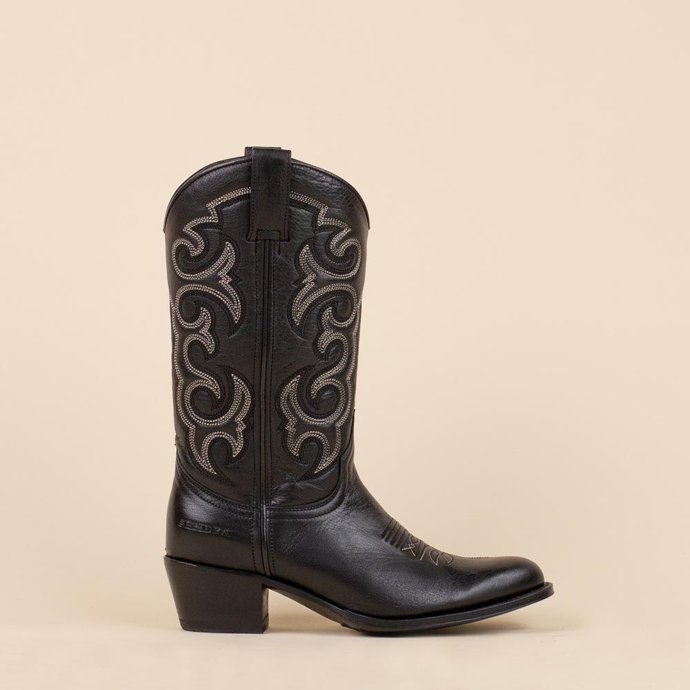 Sendra cowboyboots 13549 negro