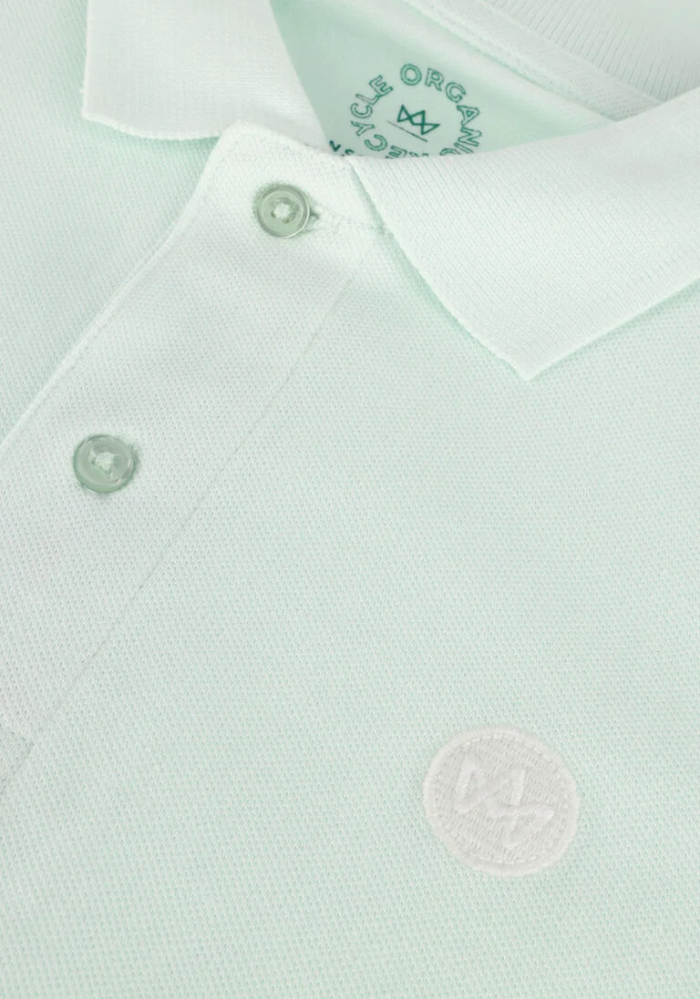 KRONSTADT blauwe kronstadt polo albert organic/recycled polo